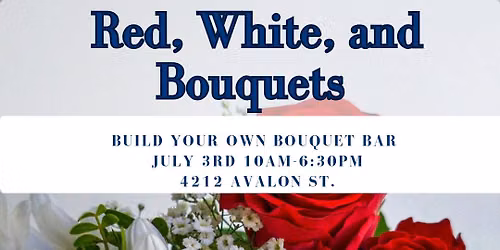 Red, White, and Bouquets 