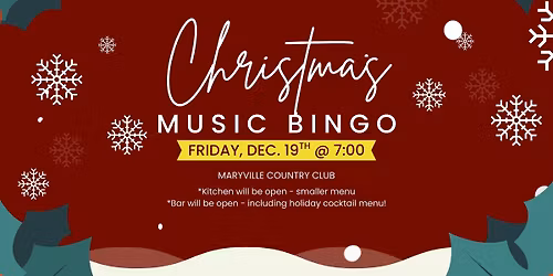 Christmas Music Bingo!