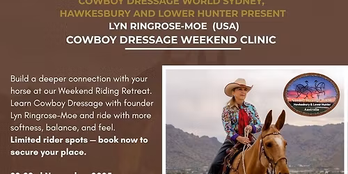 Lyn Ringrose-Moe 2 day Clinic - Hawkesbury 