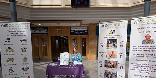 Barnstaple Elder Day - Free Shopmobility. Supported Shopping & Social Day