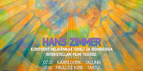 TALLINN. HANS ZIMMER. Orel ja Gongid \/ \u0413\u0410\u041d\u0421 \u0426\u0418\u041c\u041c\u0415\u0420. \u041e\u0440\u0433\u0430\u043d \u0438 \u0413\u043e\u043d\u0433\u0438