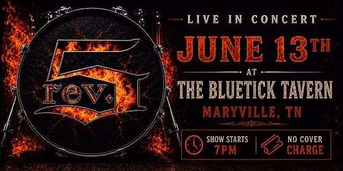 Rev.5 LIVE @ The Bluetick Tavern in Maryville TN