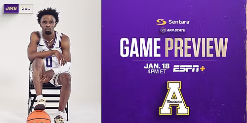 Appalachian State Mountaineers at James Madison Dukes Mens Basketball