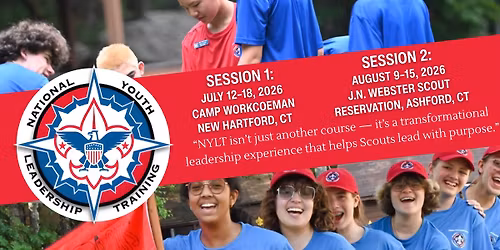 National Youth Leadership Training (NYLT) - Camp Workcoeman