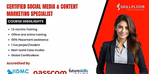 Certified Social Media & Content Marketing Specialist
