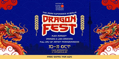 DRAGON FEST 2026 - Berlin's Pan-Asian Culture Festival