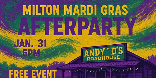 Milton Mardi Gras Afterparty