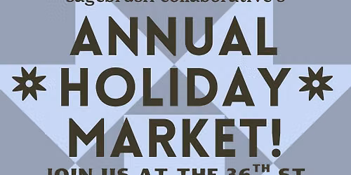 Sagebrush's Annual Handmade Holiday Market!
