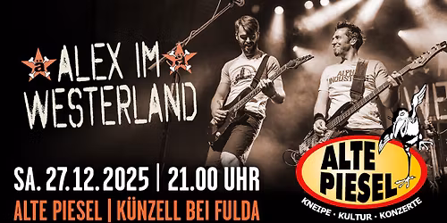 ALEX IM WESTERLAND | Die Toten Hosen & \u00c4rzte Tribute Band