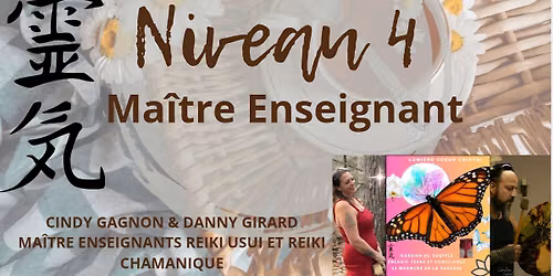 Cohorte 2026 - Formation Ma\u00eetre Enseignant Niveau 4 Reiki - 22-23  Ao\u00fbt 2026