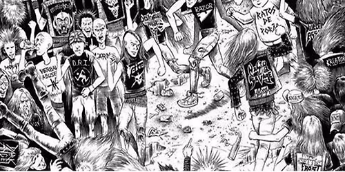 satanik heavy drinker , scum allegiance & DFT