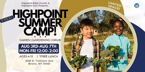 FREE MINI SUMMER CAMP (Mon-Fri 8\/3-8\/7)