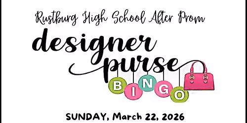 RHS Purse Bingo Sponsored by the PTSO