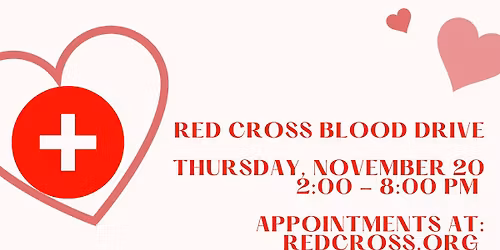 Red Cross Blood Drive