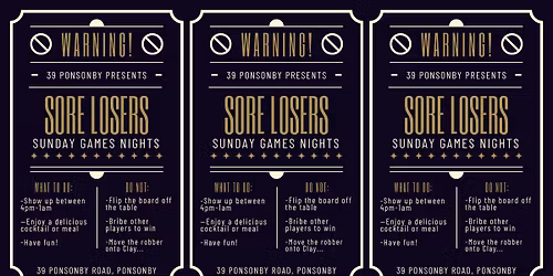 Sore Losers - Sunday Board Games 