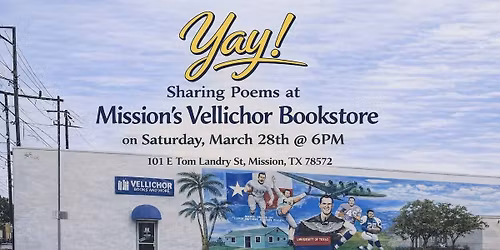 Vellichor Poetry Readings!
