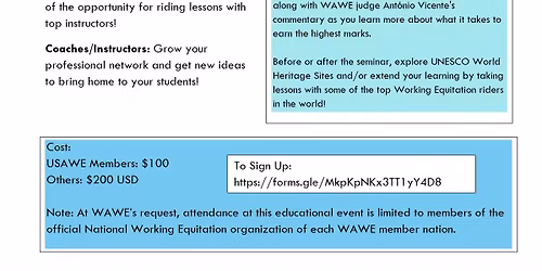 Intensive Educational Event in Portugal - 2026