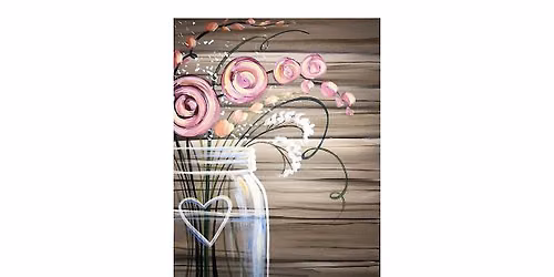 ROSES FOR YOU-Acrylic Painting class
