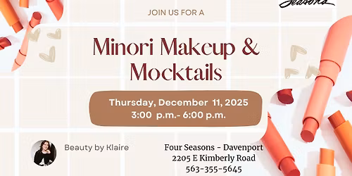 Minori Makeup & Mocktails