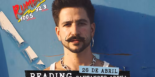 Camilo llega al Santander Arena, domingo 26 de abril 2025