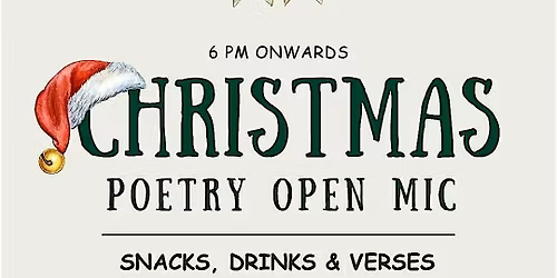Christmas Poetry Open Mic