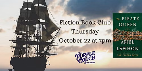 Fiction Book Club - The Pirate Queen by Ariel Lawhon