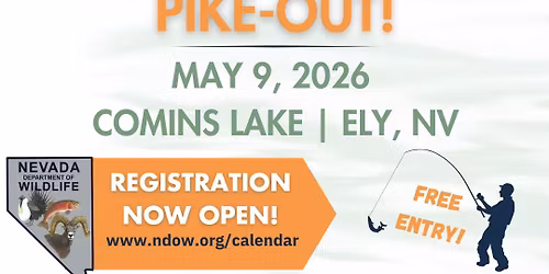 2026 Save Comins Lake Pike-Out