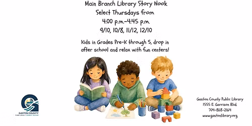 After-School Adventures @ Main!
