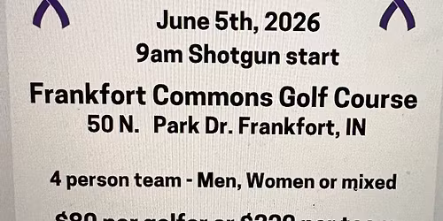 4th annual Golf outing 