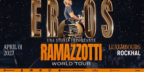 EROS RAMAZZOTI \u2022 Rockhal, Luxembourg 