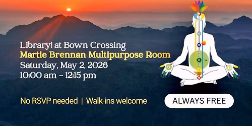 Free, guided meditation workshops in Boise, Idaho 2nd May 2026