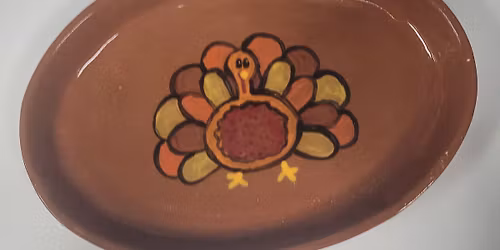 Holiday Platter Glazing Class