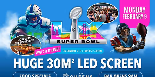 \ud83c\udfc8 THE SUPER BOWL IS BACK! \ud83c\udfc6 LIVE & LOUD | THE QUEENS GLADSTONE