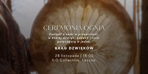CEREMONIA OGNIA - kr\u0105g dzwi\u0119k\u00f3w