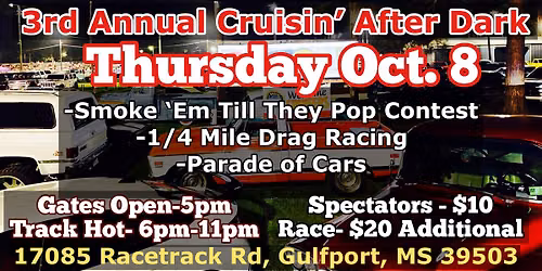 3rd Annual Crusin After Dark 