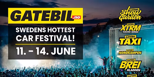 GATEBIL Summer Festival Mantorp Park 2026