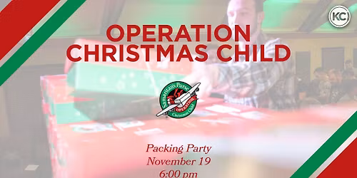 Operation Christmas Child Packing Party