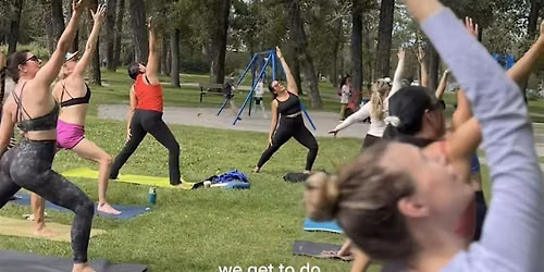 Yoga in the Park