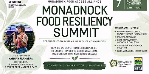 Monadnock Food Resiliency Summit