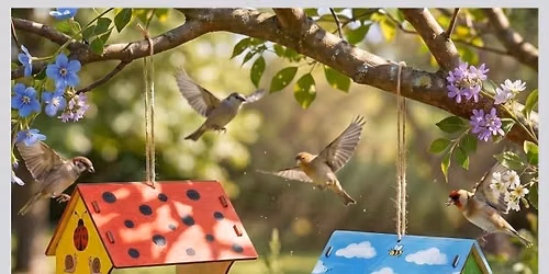 Little Gardener's Club: build and paint a bird feeder 7\/17\/26