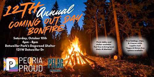 12th Annual Coming Out Day Bonfire
