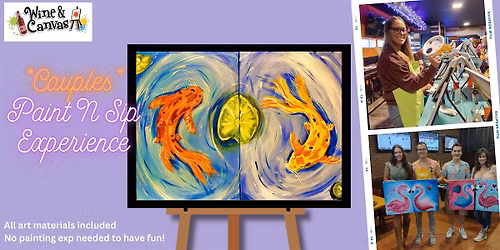 Westfield Paint Night \u2013 Koi Couple
