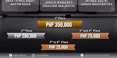 MAGNUM ROBOCOP 9-BALL OPEN TOURNAMENT 