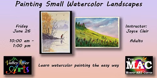 Painting Small Watercolor Landscapes