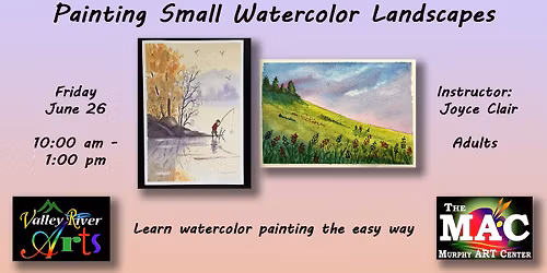 Painting Small Watercolor Landscapes