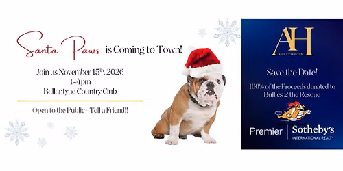 Santa Paws 2026 in Ballantyne!
