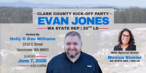 Vote Evan Jones Clark County Campaign Kick-Off 