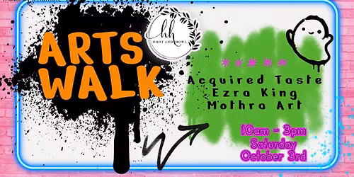 Fall Arts Walk @ Hoot & Howl