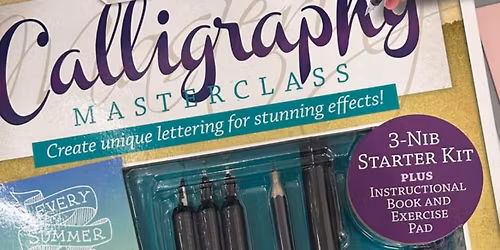 Beginners calligraphy workshop \u00a340pp