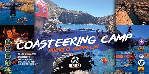 Coasteering principiantes Campamento